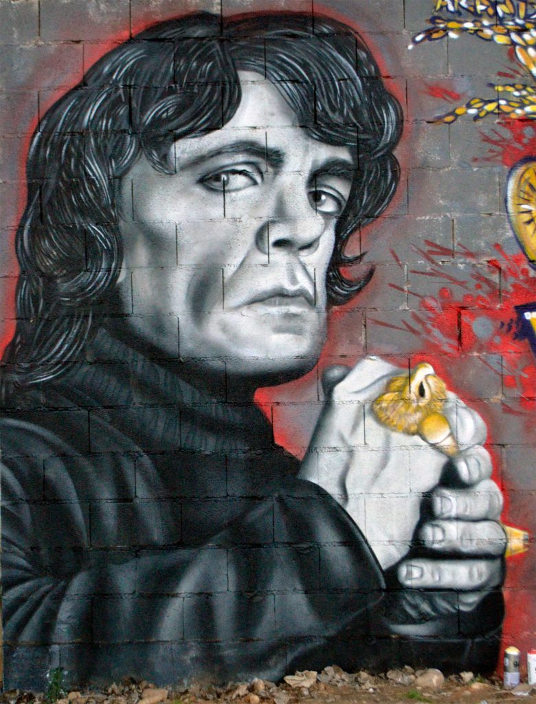 Zhars Graffiti Tyrion Lannister Madrid