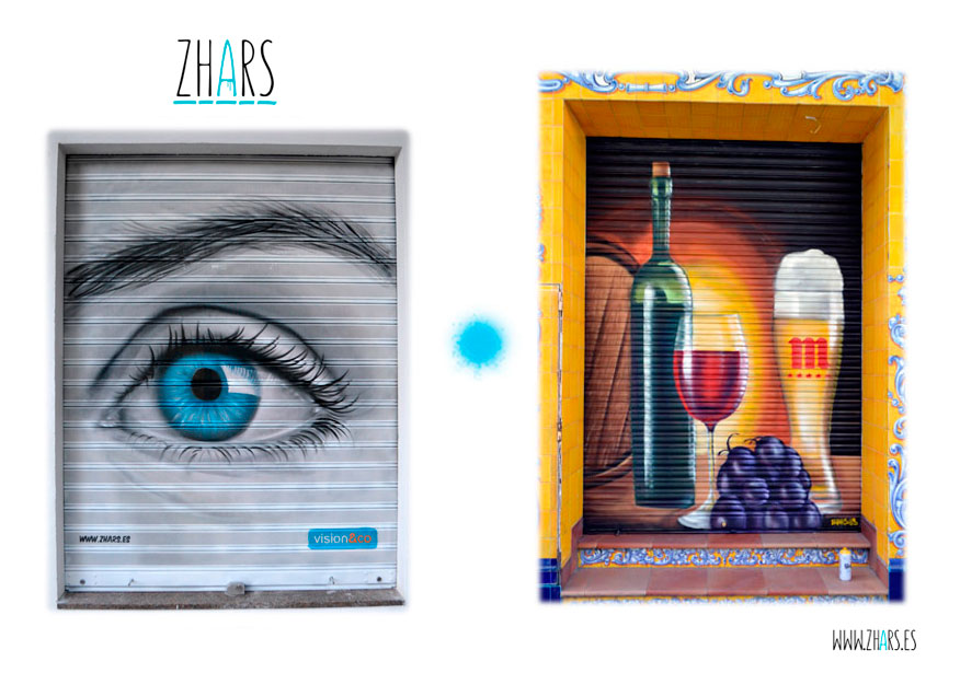 Cierres persianas Graffiti Madrid Zhars